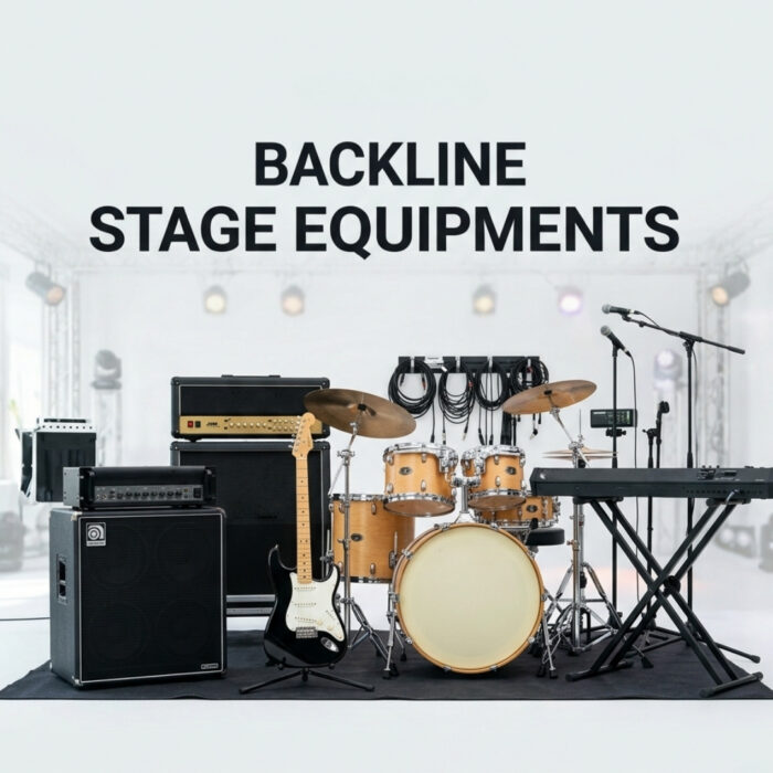 Backline Stage Equipments