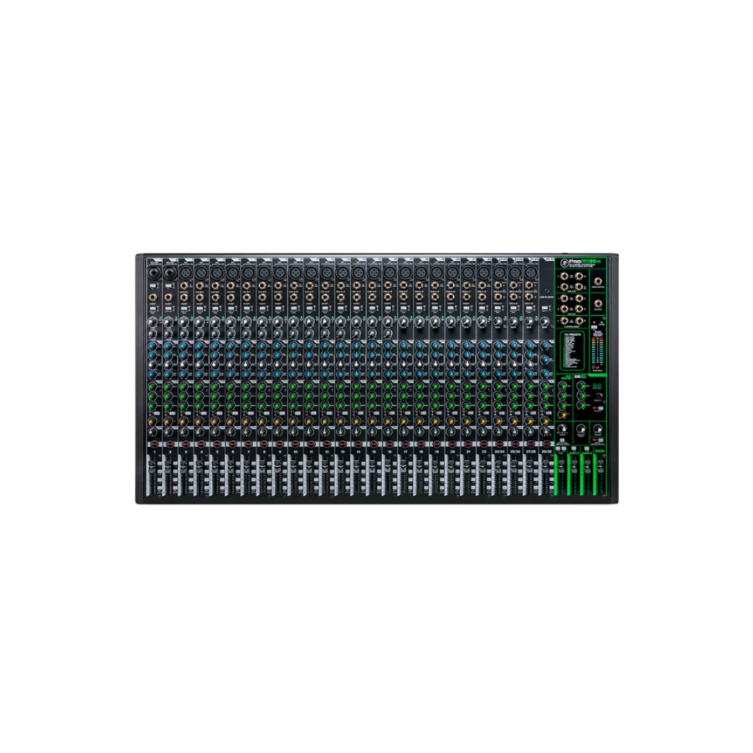 Mackie ProFX30v3 professional USB mixer with Onyx preamps and GigFX effects