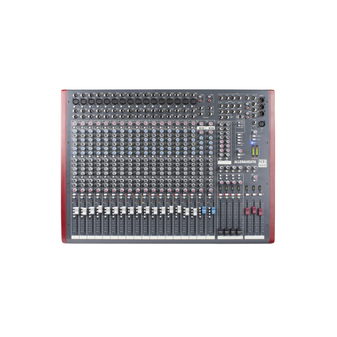 Allen & Heath ZED-420 16 Channel Live Mixer | 4 Bus USB