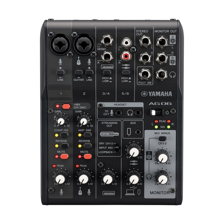 AG06MK2 audio-mixer