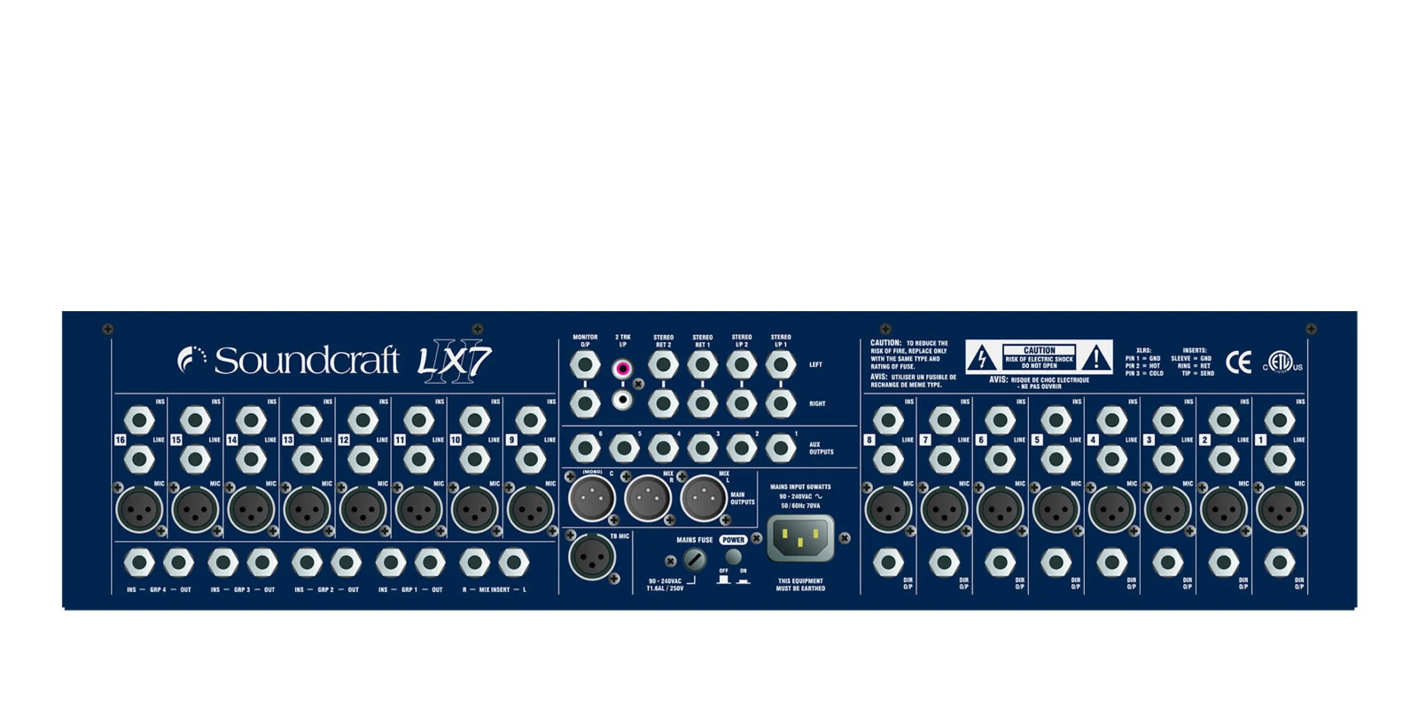 Soundcraft LX7II - Image 4